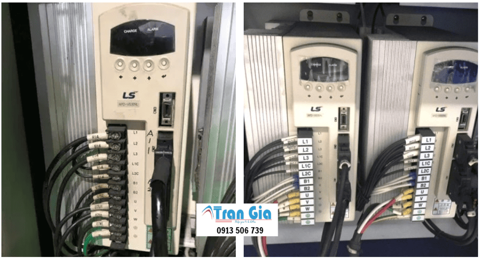 Hình ảnh sửa Servo đang trong quá trình sửa chữa tại TRAN GIA AUTOMATION