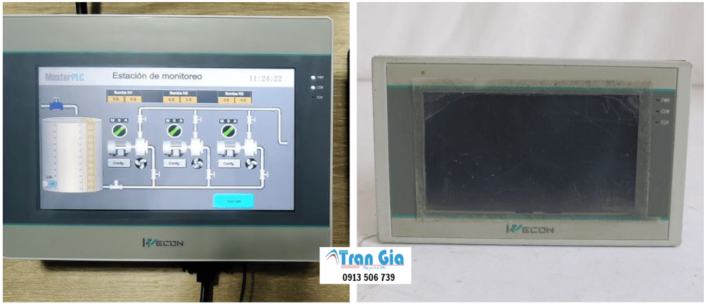 Công ty khu vực miền nam chuyên sửa chữa màn hình cảm ứng Wecon bảo hành sau sửa