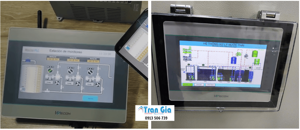 Công ty khu vực miền nam chuyên sửa chữa màn hình cảm ứng Wecon bảo hành sau sửa