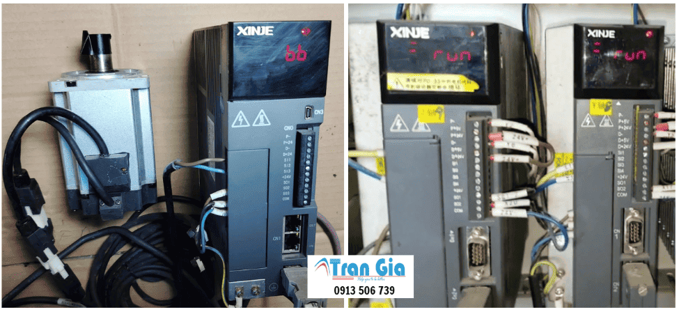Các lỗi thông dụng của servo Xinje và cách khắc phục, sửa servo Xinje hư hỏng