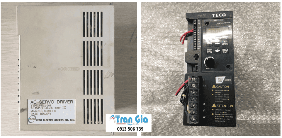 Sửa chữa, Khắc phục lỗi servo Teco - dịch vụ sửa servo Teco uy tín toàn quốc