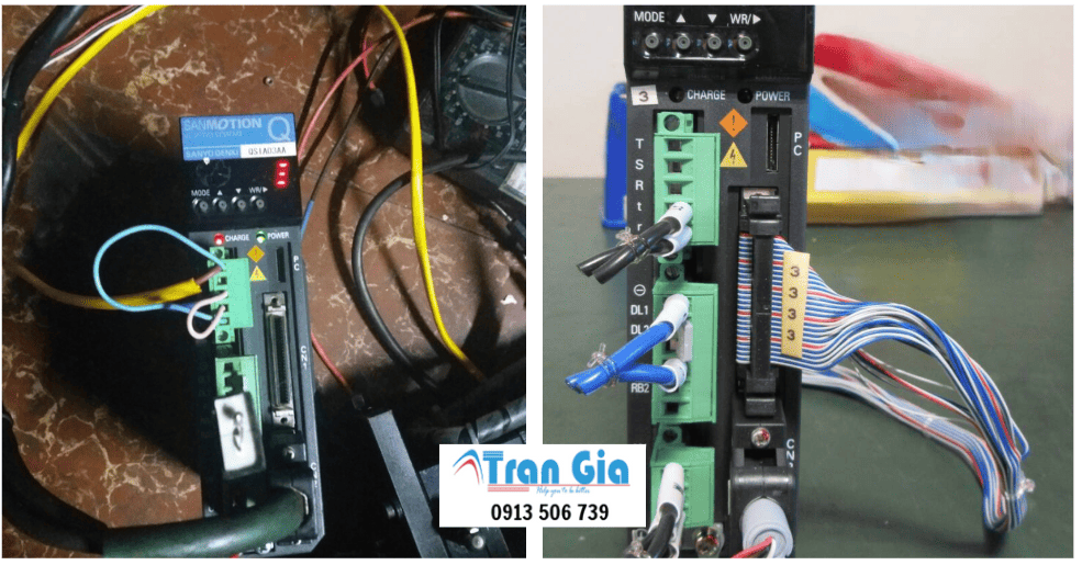 Địa chỉ chuyên sửa AC Servo Sanyo Denki báo lỗi, Khắc Phục Lỗi Nhanh chóng uy tín