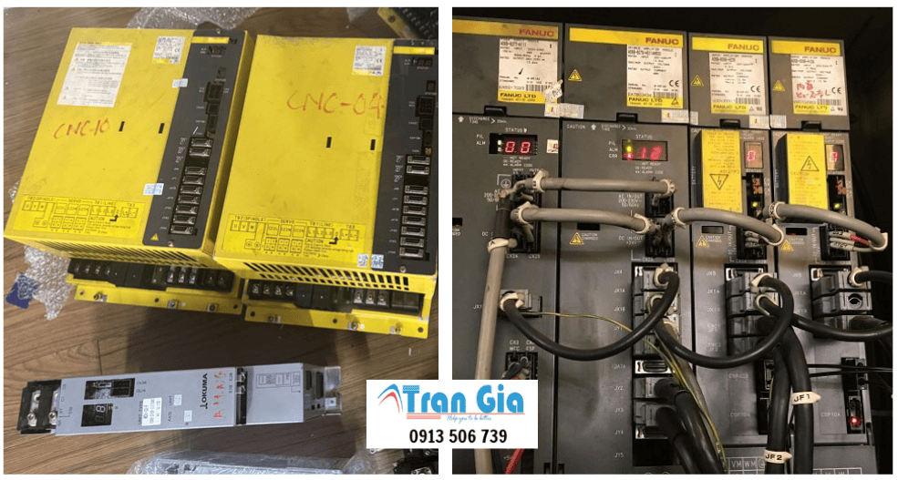 Hình ảnh sửa Servo được sửa chữa tại TRAN GIA AUTOMATION