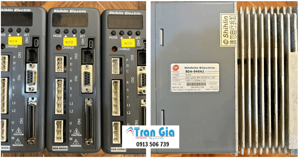 Hình ảnh sửa Servo được sửa chữa tại Trần Gia Automation  