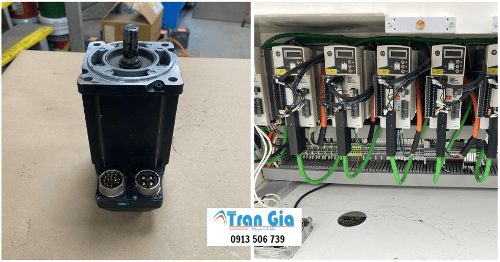 Hình ảnh sửa Servo được sửa chữa tại TRAN GIA AUTOMATION