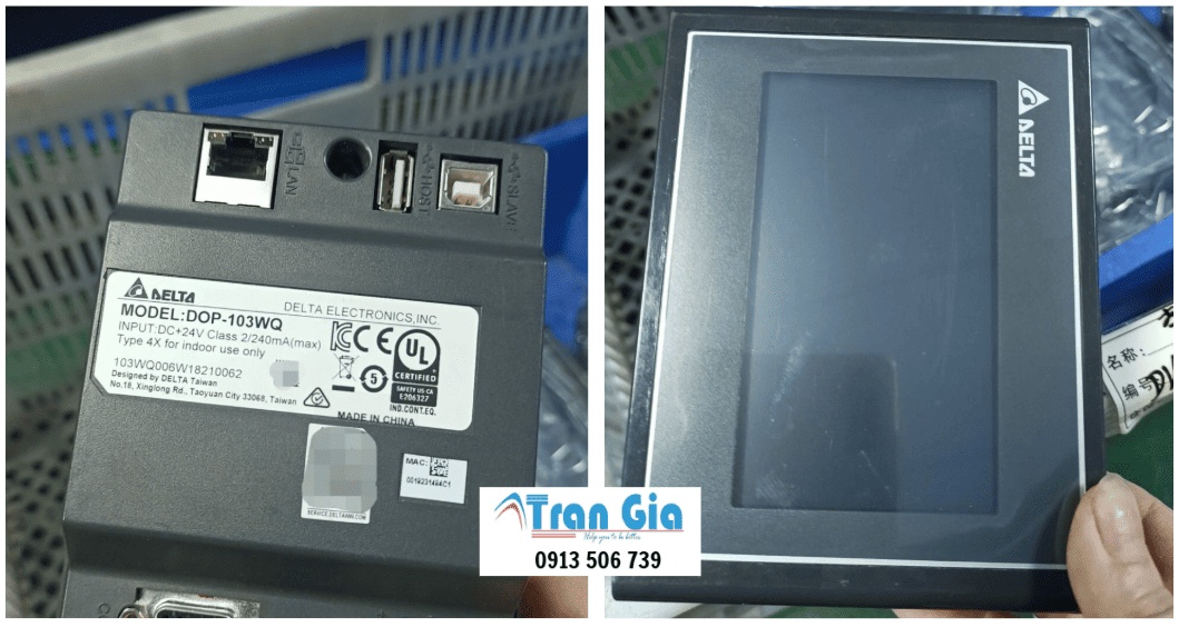 Nhận sửa các dòng màn hình HMI Delta, sửa chữa lỗi màn hình HMI Delta 4.3 inch các model DOP-103BQ, DOP-B03S211, DOP-B03S210, DOP-103WQ tận nơi