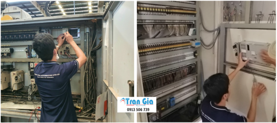 Chuyên sửa màn hình HMI đang chạy màn hình bị tối đen bảo hành 3-6 tháng