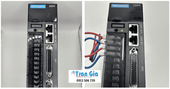 Chuyên thay linh kiện chính hãng, sửa chữa servo Inovance các dòng IS620M, IS620N, IS620P, IS650P uy tín