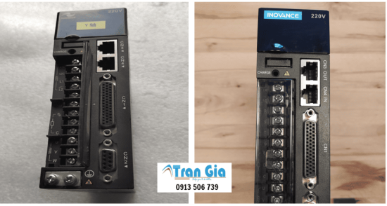 Chuyên thay linh kiện chính hãng, sửa chữa servo Inovance các dòng IS620M, IS620N, IS620P, IS650P uy tín