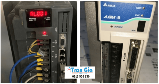 Địa chỉ sửa Driver servo Delta báo lỗi do hư cáp nguồn, hư cáp encoder bảo hành lên đến 6 tháng