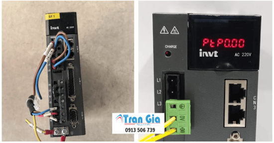 Bảo hành và sửa chữa motor servo INVT & Driver servo INVT, dịch vụ sửa servo INVT uy tín toàn quốc