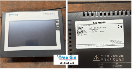 Sửa chữa, bảo hành, thay cảm ứng màn hình HMI Siemens 9 inch 6AV2124-0JC01-0AX0 (SIMATIC TP900 Comfort), kiểm tra lỗi nhanh miễn phí