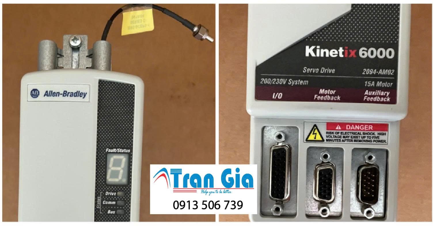 Hình ảnh sửa Servo đang trong quá trình sửa chữa tại TRAN GIA AUTOMATION