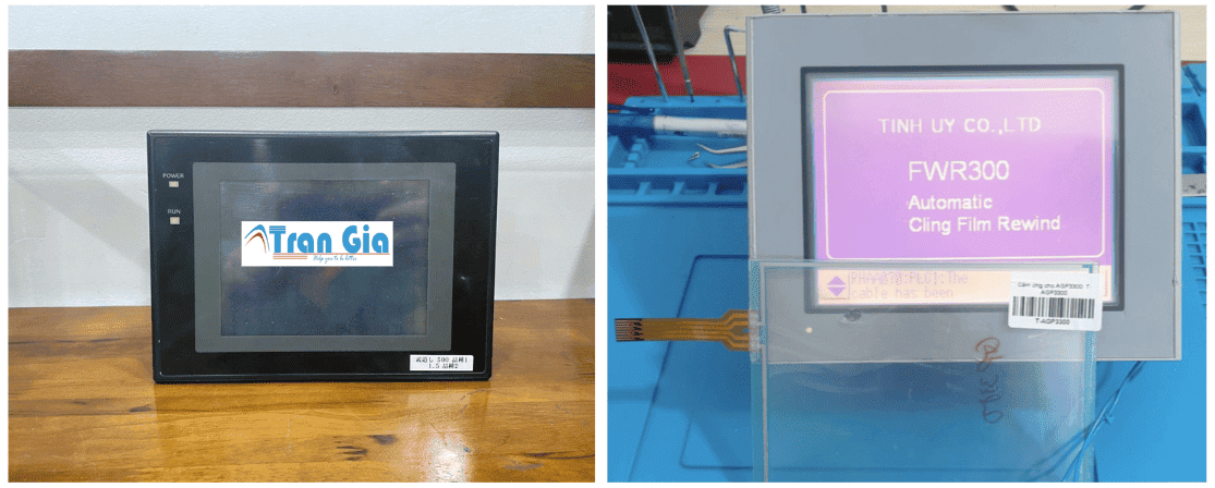 Trung tâm xử lý lỗi màn hình HMI Omron lỗi tối đen màn hình