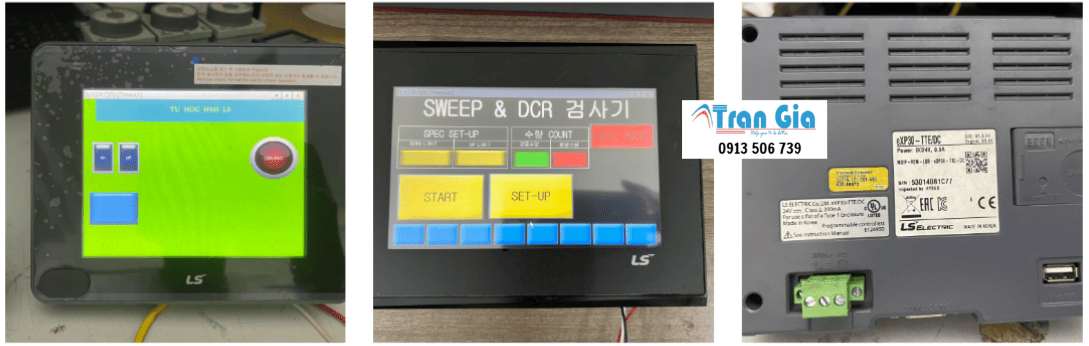 Sửa màn hình công nghiệp HMI LS báo lỗi, thay tấm cảm ứng, LCD màn hình giá tốt