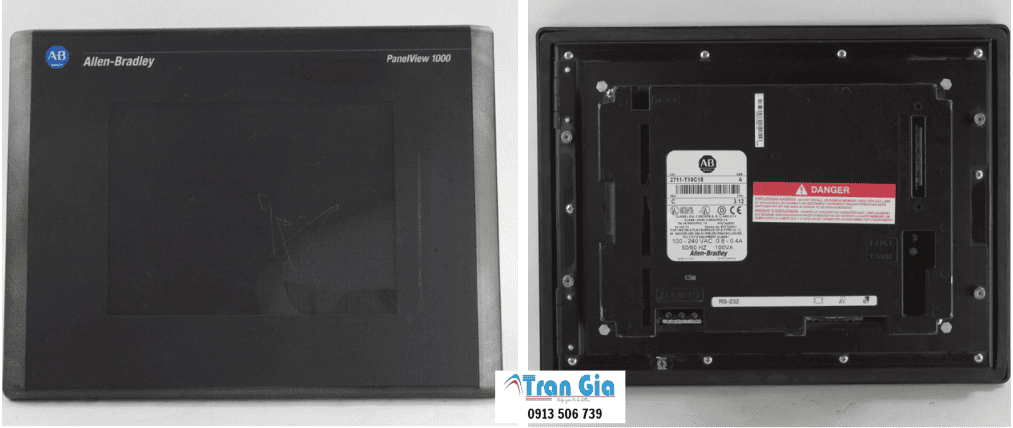 Sửa chữa màn hình HMI Allen Bradley báo lỗi, thay thế tấm kính cảm ứng, LCD chính hãng 100%