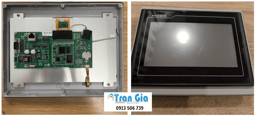 Chuyên xử lý lỗi màn hình cảm ứng MCGS TPC7062, sửa màn hình bị mờ