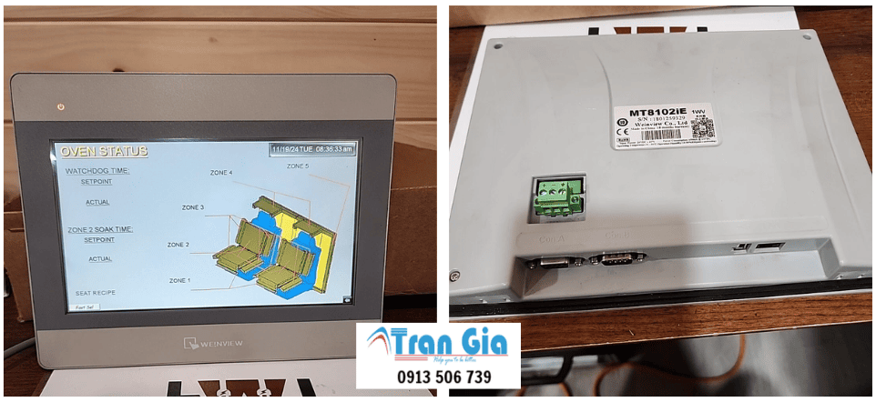 Sửa màn hình TK6102i, Nhận Sửa HMI Weinview báo lỗi cảm ứng bảo hành toàn quốc