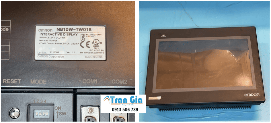 Sửa màn hình Omron không lên hình, sửa màn hình không sáng, màn hình bị tối bảo hành 3-6 tháng
