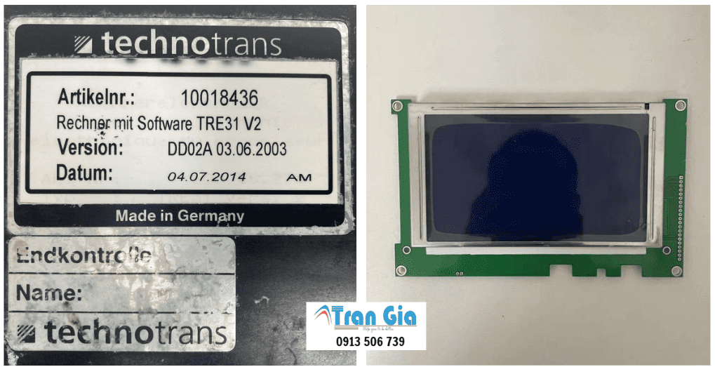 Sửa màn hình Technotrans Vạch Sọc Màn Hình Cảm xử lý sớm trong 2H