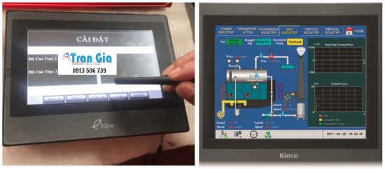 Chuyên sửa bo cảm ứng màn hình HMI Kinco, xử lí lỗi nặng, thay linh kiện chính hãng