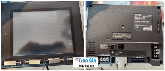 Dịch vụ chuyên sửa màn hình công nghiệp HMI Keyence, thay linh kiện chính hãng, tấm cảm ứng, LCD