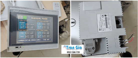 Sửa màn hình HMI M2I mã TOPRX0800SD, thay tấm cảm ứng, LCD chính hãng