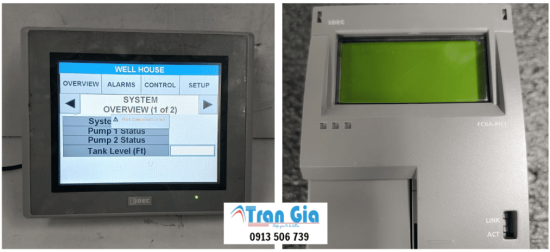 Sửa Lỗi Màn Hình Sáng Tối Trên HMI Idec Model HG2A-SB22CF bảo hành 3-6 tháng