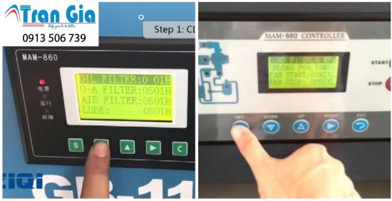 Công ty xử lí nhanh lỗi Cháy Nổ Bên Trong Màn Điều Khiển Máy Nén Khí Model MAM860 giá tốt