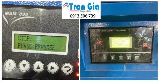 Công ty xử lí nhanh lỗi Cháy Nổ Bên Trong Màn Điều Khiển Máy Nén Khí Model MAM860 giá tốt