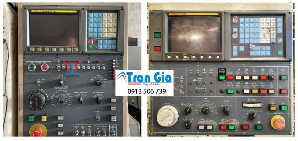 Hình ảnh sửa màn hình HMI đang trong quá trình sửa chữa tại Trần Gia Automation