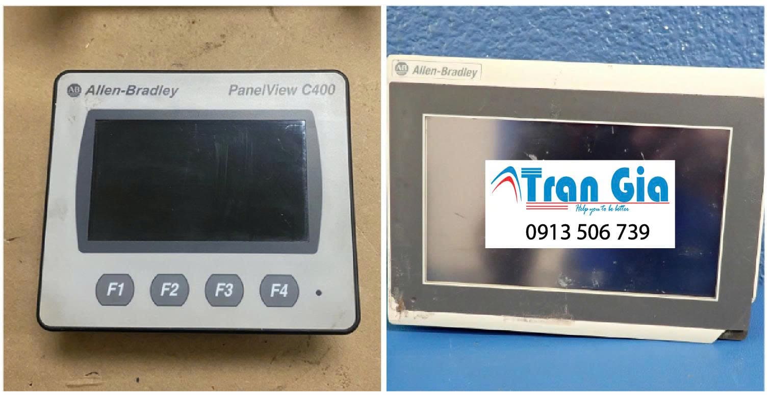 Hình ảnh sửa màn hình HMI đang trong quá trình sửa chữa tại TRAN GIA AUTOMATION