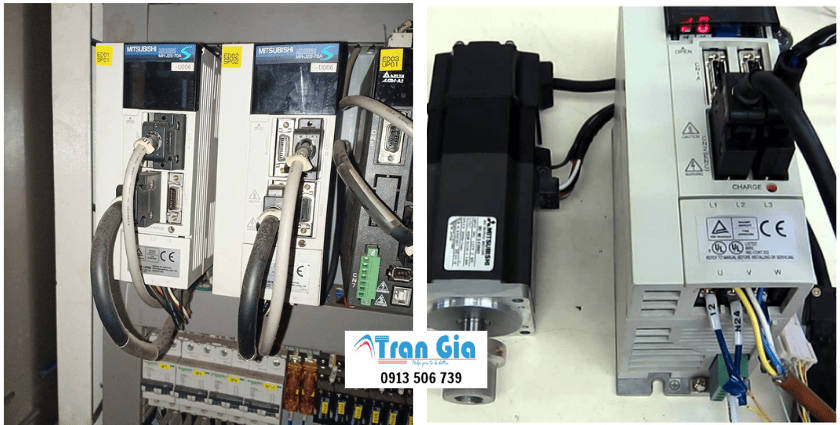 Hình ảnh sửa Servo được sửa chữa tại Trần Gia Automation  