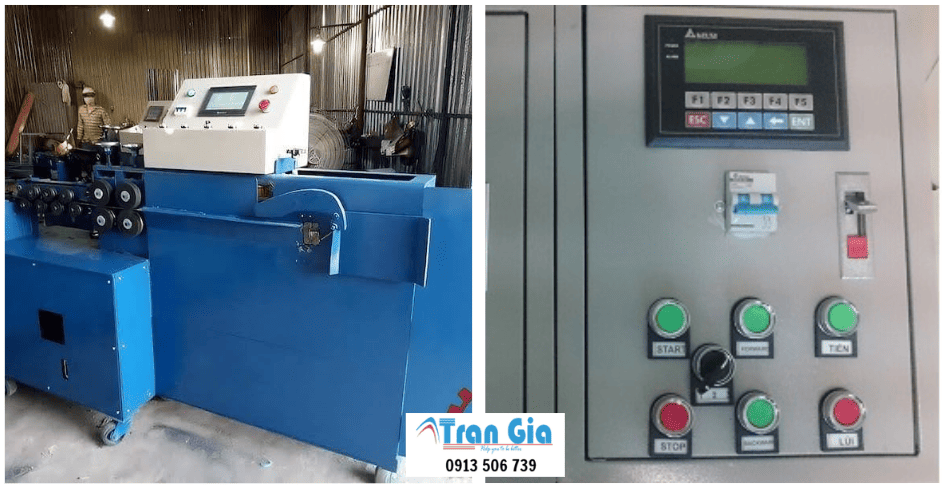 Hình ảnh sửa màn hình HMI đang trong quá trình sửa chữa tại Trần Gia Automation