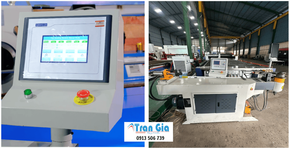 Hình ảnh sửa màn hình HMI đang trong quá trình sửa chữa tại Trần Gia Automation 