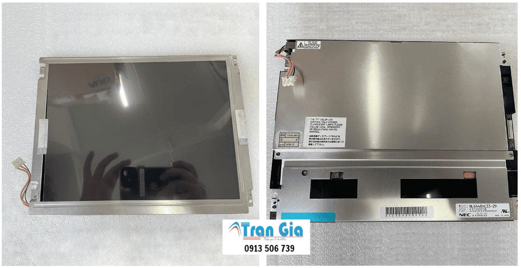 Hình ảnh sửa màn hình HMI đang trong quá trình sửa chữa tại Trần Gia Automation 