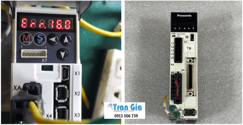 Hình ảnh sửa Servo được sửa chữa tại Trần Gia Automation  