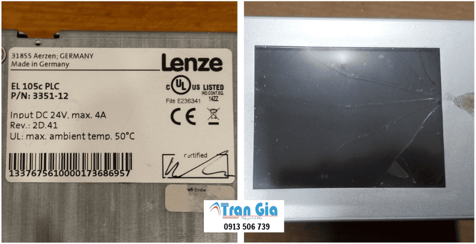 Sửa lấy ngay màn hình điều khiển Lenze EPM-H502 báo lỗi giá tốt