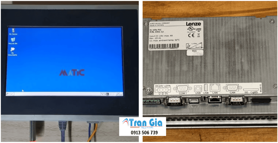 Sửa lấy ngay màn hình điều khiển Lenze EPM-H502 báo lỗi giá tốt