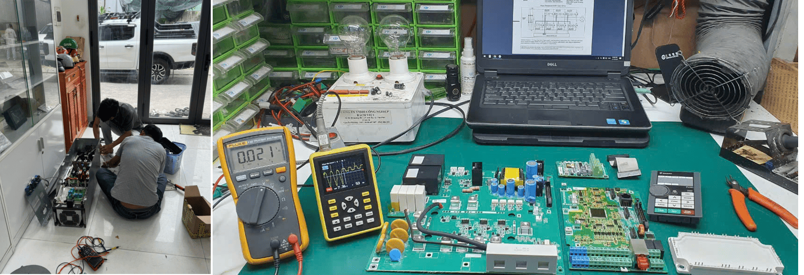 Chuyên gia sửa chữa màn hình BR ( B&R) lỗi đèn đỏ, không lên hình với kinh nghiệm lâu năm 