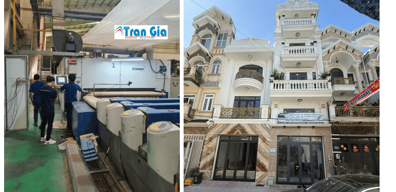 Hình ảnh sửa màn hình HMI đang trong quá trình sửa chữa tại Trần Gia Automation 