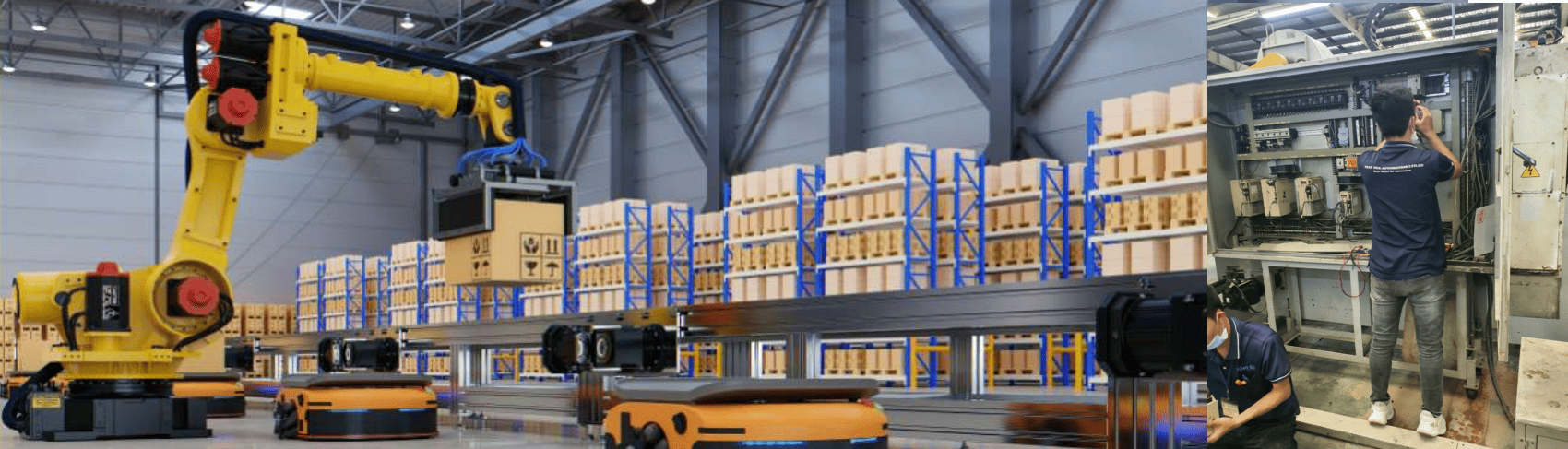 Hình ảnh sửa màn hình HMI đang trong quá trình sửa chữa tại TRAN GIA AUTOMATION