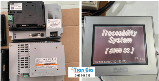 Bảo hành, Sửa Màn Hình Proface Lỗi CPU, Không Hiển Thị Giao Diện