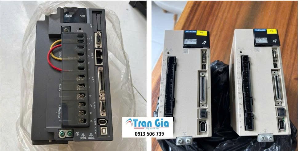 Hình ảnh sửa Servo được sửa chữa tại Trần Gia Automation  