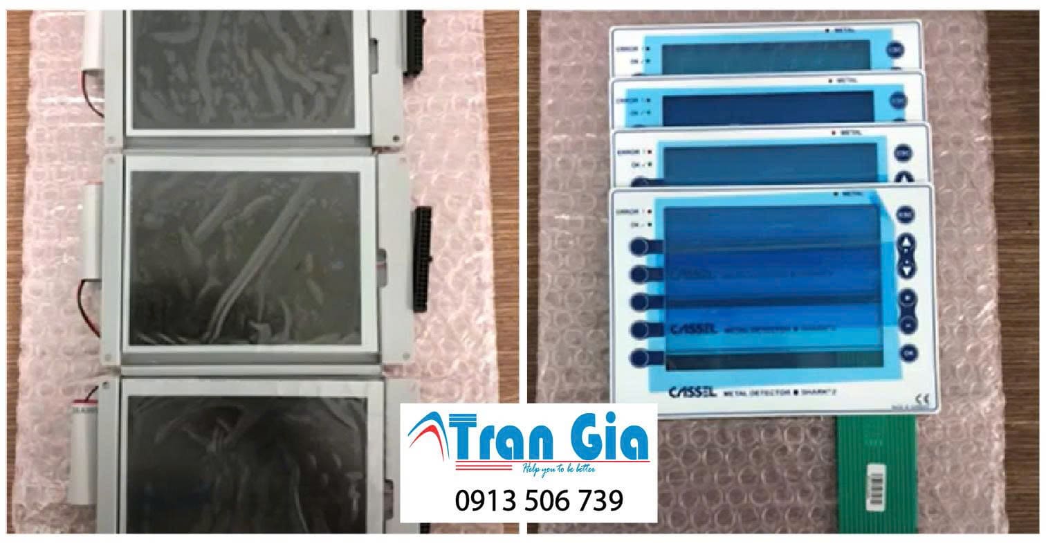 Hình ảnh sửa màn hình HMI đang trong quá trình sửa chữa tại Trần Gia Automation