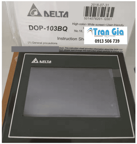 Nhà cung cấp màn hình Cảm ứng Delta 4,3 inch, Model Dop-103BQ toàn quốc
