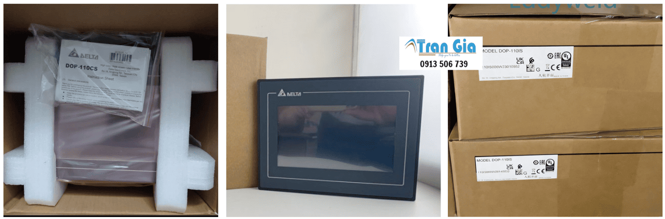 Nơi bán màn hình Cảm ứng Delta 10 inch, Model DOP-110CS có bảo hành