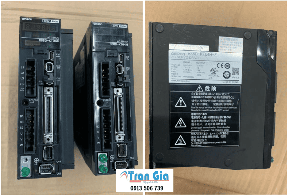 Công ty nhận sửa chữa servo Omron lỗi nguồn, thay linh kiện chính hàng kỹ sư giỏi