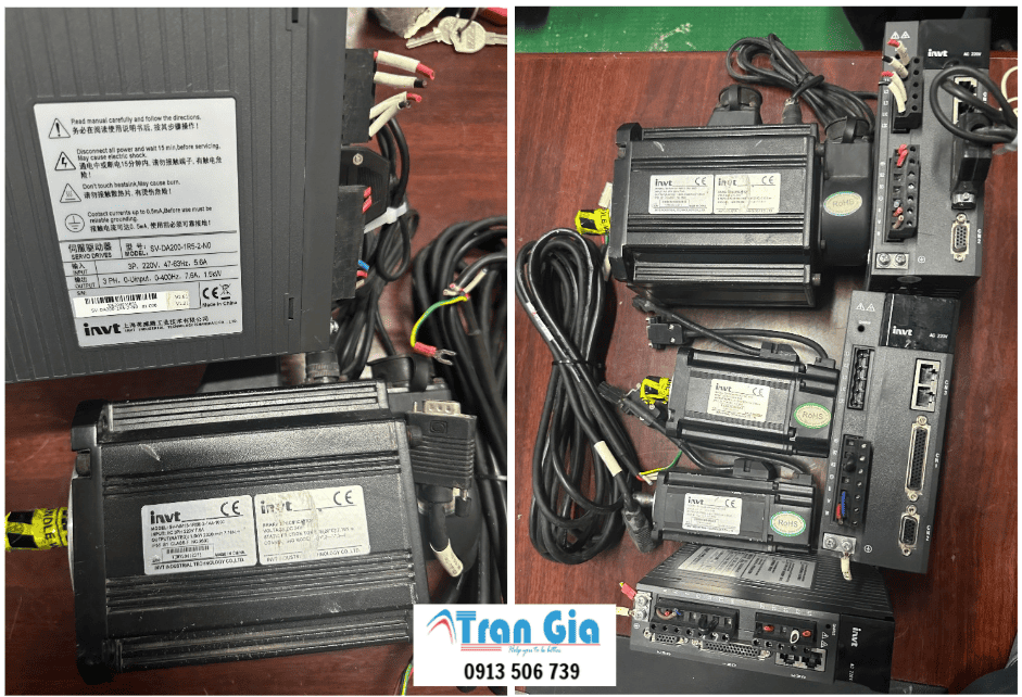 Xử lý sự cố, sửa AC servo INVT báo lỗi trong 2H