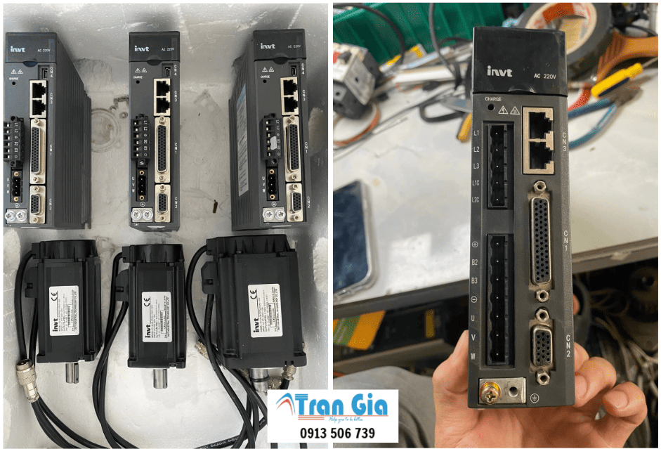 Xử lý sự cố, sửa AC servo INVT báo lỗi trong 2H